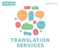 Translation Services Facebook Post