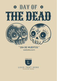 El Hombre Skull Flyer