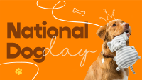 National Dog Day Animation