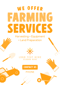 Trusted Farming Service Partner Flyer