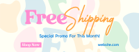 Special Shipping Promo Facebook Cover Design