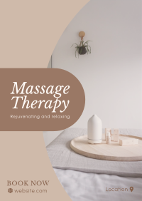 Rejuvenating Massage Poster