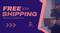 Limited Free Shipping Promo Facebook Event Cover