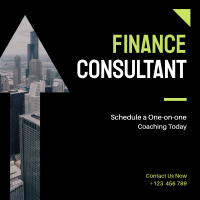 Finance Consultant Linkedin Post Design