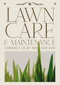 Elegant Lawn Care Flyer