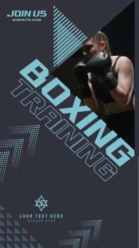 Join our Boxing Gym Instagram Story