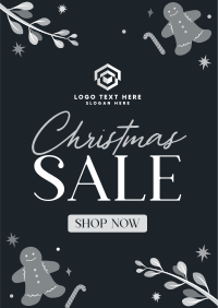 Rustic Christmas Sale Flyer