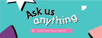 What Would You Like to Ask? Facebook Cover Design