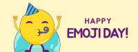 Party Emoji Facebook Cover Image Preview