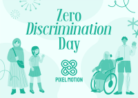 Zero Discrimination Postcard