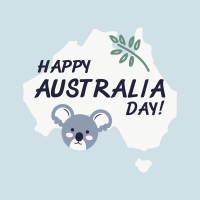 Koala Australia Day Linkedin Post