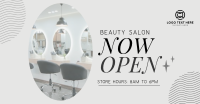 Hair Salon is Open Facebook Ad