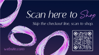 Scan to Shop Facebook Event Cover Design