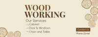 Woodworking Facebook Cover Design