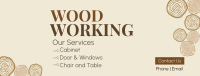 Woodworking Facebook Cover Image Preview