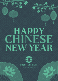 Oriental Chinese New Year Poster