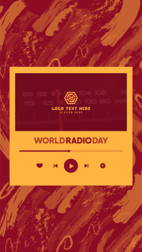 Radio Day Player Instagram Reel Image Preview