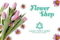 Flower Shop Pinterest Cover Design