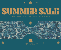 Retro Summer Sale Facebook Post