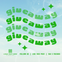 Quirky Giveaway Promo Instagram Post