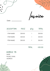 Clean Modern Invoice