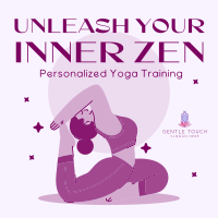 Quirky Yoga Unleash Your Inner Zen Instagram Post Image Preview