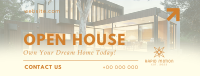 Modern Open House Today Facebook Cover Image Preview