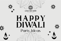 Happy Diwali Party Ideas Pinterest Cover