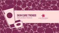 Skin Care Trends YouTube Banner