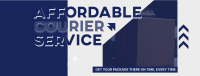 Affordable Delivery Service Facebook Cover Image Preview