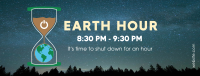 Earth Hour Glass Facebook Cover