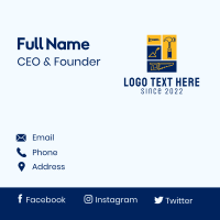 Carpentry Builder Tools  Business Card Image Preview