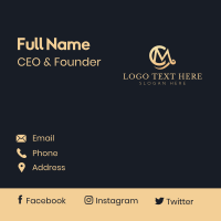 Premium Classy Fashion Business Card Image Preview
