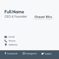 Elegant Classy Business Business Card Image Preview