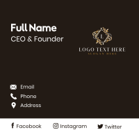 Luxury Hotel Startup Business Card Image Preview