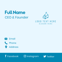 Bottle Delivery Business Card Image Preview