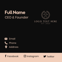 Luxury Hipster Arrow  Business Card Image Preview