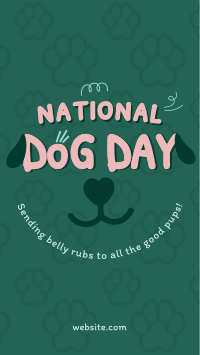 National Dog Day Instagram Story
