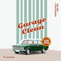 Garage Clean Instagram Post