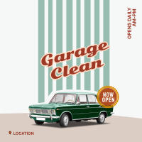 Garage Clean Instagram Post Image Preview