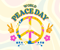 Hippie Peace Facebook Post Image Preview