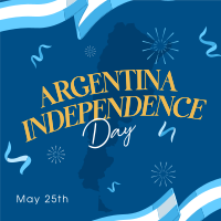 Independence Day of Argentina Instagram Post Image Preview