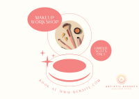 Makeup Workshop Postcard Image Preview