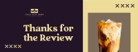 Elegant Cafe Review Facebook Cover