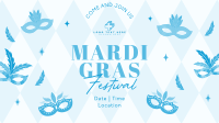 Mardi Gras Festival Facebook Event Cover