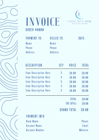 Classic Minimalist Invoice Design