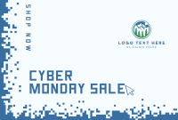 Cyber Monday Pixels Pinterest Cover