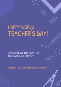 Happy Teacher's Day Flyer