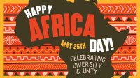 Africa Day Greeting Facebook Event Cover