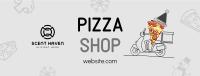 Holiday Pizza Delivery Facebook Cover Image Preview